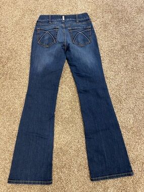 Ariat Rosa Perfect Rise Boot Cut Jeans Womens 27R Medium Wash
